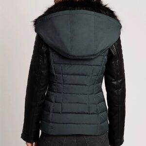 Blanc Noir “Sophia” Hooded Jacket. Stunning! Limited Addition. Sold out in store